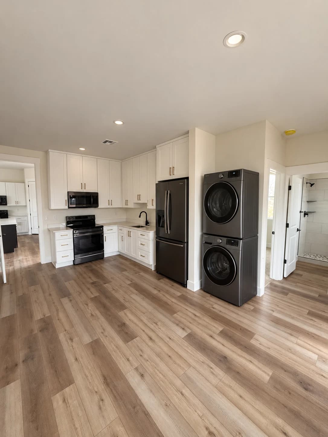 Casita kitchen with its own appliances